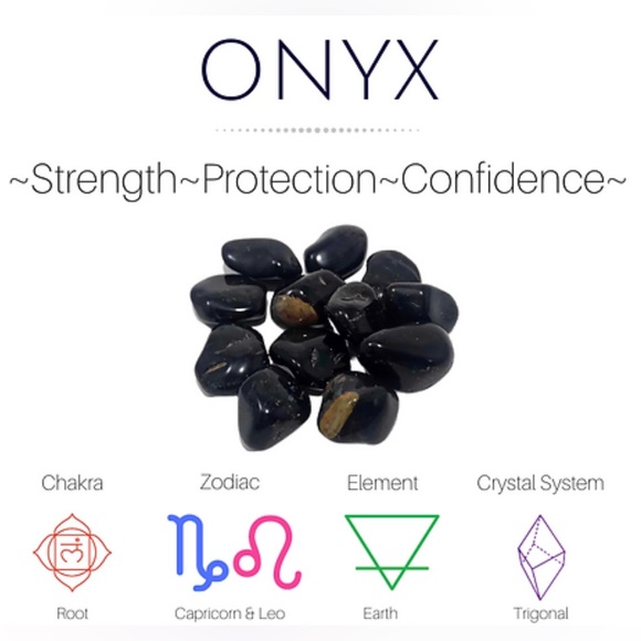 matte BLACK ONYX beaded bracelet for STRENGTH PROTECTION & CONFIDENCE - Picture 4 of 5